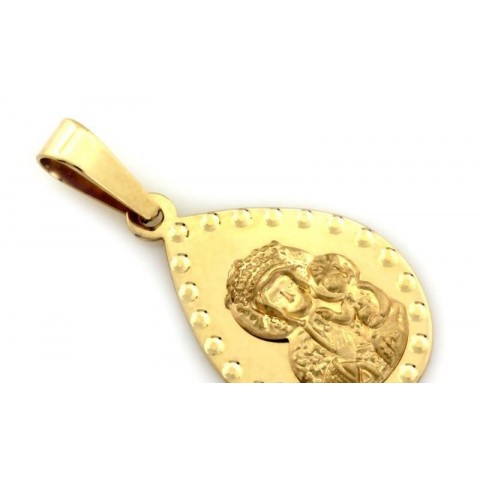 Medalik złoty Maryja