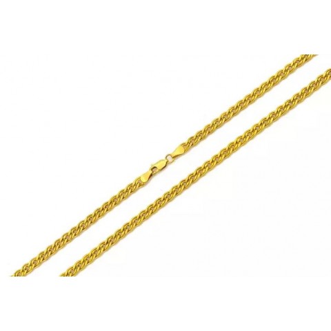 Złoty łańcuszek splot monalisa 4.4mm