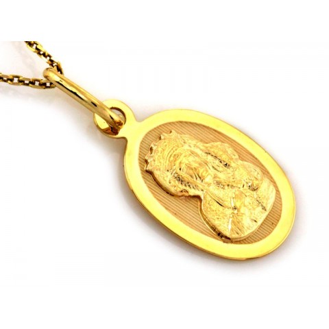 Medalik złoty Maryja