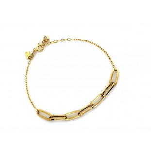 Bransoletka złota modna...